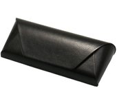 Soft Slip-In Glasses Case for Men/Women Designer Faux Leather Felt Lining Eyeglasses/Sunglasses