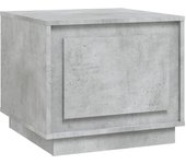 vidaXL Mesa de centro madera contrachapada 51x50x44 cm Blanco, Negro, Blanco brillante Mesita de Salón o Comedor o Auxiliar Mesa de Café Meuble Salón