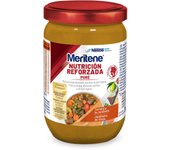 MERITENE NUTRICIÓN REFORZADA PURE DE TERNERA A LA JARDINERA 300 GRAMOS