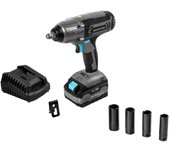Cecotec CecoRaptor Impact 4020 Ultra. Llave de Impacto sin Cables con Batería 20V y 4000mAh Velocidad sin Carga 2300 RPM Ratio de Impacto 3000 BPM Torque máx 400 NM Portabrocas