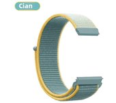 20mm 22mm Nylon Strap For Samsung Galaxy Watch 6 5 4 Active Adjustable Band Amazfit Bip 5 S GTS Watchband Huawei GT 2 3 Bracelet
