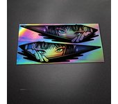 1Pair Anime Eyes JDM Style Motorcycle Stickers Waterproof for Motorbike Fuel Tank Electric Scooter Body Universal Vinyl Decals