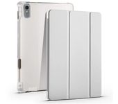Luxury Transparent Flip Leather Tablet Case for Lenovo Tab P11 Gen 2 Gen2  Pen Holder Soft Clear Back Shockproof Protect Cover