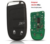 jingyuqin Original 3 Buttons Smart Remote Car Key 433 Mhz With 4A Chip For Jeep Compass New Full Key