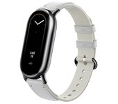Original Strap for Xiaomi Mi Band 8 Bracelet Fashion Leather Replacement Wristband Miband 8 NFC nylon pulseira Mi Band 8 band