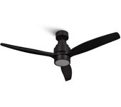 Mellerware - Ventilador de Techo Brizy Bright, Modelo 2025 Nuevo, Luz LED y Mando a Distancia, Función Verano-Invierno, Ahorro Energético, 6 Velocidades, Montaje Sencillo