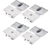 4 Pairs Wardrobe Roller Wheels Sliding Door Roller Wheels Sliding Cupboard Rollers Cabinet Roller Door Roller