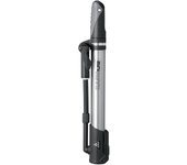 Topeak Bomba de Mano/Pie para Bici de MTB/Carretera con Soporte para Portabidón para Válvulas Presta (Mini Morph)