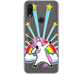 Tumundosmartphone Funda Gel Transparente para Xiaomi Redmi 7 diseño Unicornio Dibujos