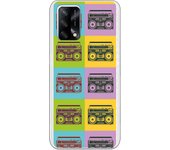Funda compatible con Oppo A74 4G - Radiocasettes Colores