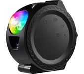 SOMY Proyector de cielo estrellado, lámpara de proyector LED 3 en 1, proyector dinámico para el hogar inteligente, luz nocturna de galaxia, decoración de la habitación de cine en casa para bebés y niños (negro)