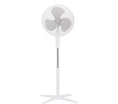 Gsc Evolution Ventilador de Pie 43cm 45W Blanco | Dos Posiciones y Cabezal Oscilante