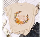 Team Bride Bride to Be Evjf t shirt women funny t shirt female Japanese clothing
