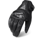 Men Motorcycle Gloves Breathable Real Leather Touchscreen Seasons Moto Gloves Windproof Warm Riding Motorbike Motocross Gloves