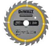 Dewalt piła tarcz.165x20mmx24z
