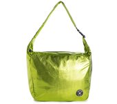 Bolso Munich Gloss Hobo Verde Flúor Grande en Nylon con Bandolera Regulable
