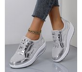 Women Shoes Sneakers Women Casual Shoes Platform Slip on Loafers 2024 New Flats Female Walking Shoes Wedges Chunky Woman Ladies