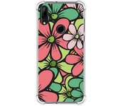 Funda Silicona Antigolpes para Huawei P Smart Z diseño Flores 02 Dibujos