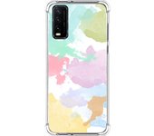 Funda Silicona Antigolpes para Vivo Y20s / Y11s diseño Acuarela 11 Dibujos