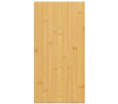 vidaXL Estante de pared de bambú 40x20x1.5 cm, 60x20x1.5 cm, 80x20x1.5 cm Mueble Almacenaje Estantería para Oficina, Estudio, Dormitorio Estantería/Librería/ mueble de Almacenamiento