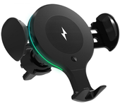 Soporte inalámbrico del cargador del coche, salida de aire de carga rápida del tenedor del teléfono del coche 10W compatible con Iphone X/XR/XS Max/8/8 más