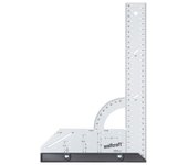 WOLFCRAFT ESCUADRA UNIVERSAL WOLFCRAFT 300MM ACERO CON TOPE EXTRAÍBLE - 82678 Escuadra Herramientas Manuales Escuadras