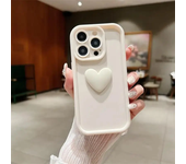3D Love Heart Solid Color Cover Case for VIVO Y22S Y36 Y35 Y33 Y16 Y33S Y12S Y21 2021 V29 V23E V27E V27 V23 V25 Pro Y01 Y02 Y27
