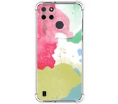 Funda Silicona Antigolpes para Realme C21Y / C25Y diseño Acuarela 02 Dibujos