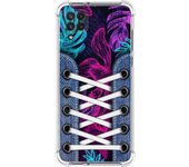 Funda Silicona Antigolpes para Samsung Galaxy A22 4G / M22 diseño Zapatillas 07 Dibujos