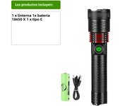 Super 9900LM High Power White Laser Flashlight Ultra Powerful LED Flash Light Spotlight Long Range Torch Zoom Emergency Light
