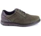 NOTTON 2113 Zapatos con cordones de hombre kaki NOBUK 623