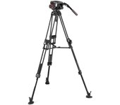 Manfrotto - Kit video c/trípode aluminio Fast 645 + rótula 509HD. Estab. Central