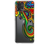 Funda Silicona Antigolpes para Motorola Moto G72 4G diseño Colores Dibujos