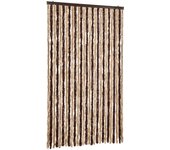 vidaXL Cortina Mosquitera Persiana Pantalla de Insectos Chenilla Color Azul,  Beige,  beige y marrón claro y mas