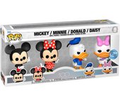 Blister 4 figuras POP Disney Classic ExclusiveFigura  Coleccionable - Idea de Regalo- Mercancia Oficial - Juguetes para Niños y Adultos - Movies Fans - Muñeco para Coleccionistas y Exposición