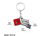 Game GTA5 Grand Theft Auto 5 Keyring Grand Theft Autob Rock Star Tommy High Quality Keychain For Women Men Fans Game Props Gift