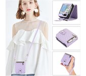 Leather Flip Wallet Case Luxury for Samsung Galaxy Z Flip 3 4 5 6 Card Slot Protective Folding Screen Phone Cover
