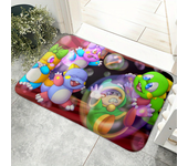1pc Cartoon Bubble Bobble Game Floor Mat Floor Mat Anti-Slip Kitchen Bedroom Handmade Tufted Rug Carpet