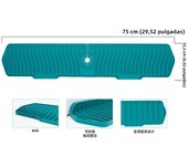 Kitchen silicone faucet pad, sink splash protection pad, sponge drainage pad, countertop protector, drainage and drying pad