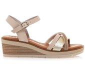 Mustang | Mujer | Sandalias 54556 beige