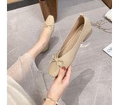 Woman Elegant Square Toe Low Heeled Female Mary Janes Korean Version black Barefoot Flats Ballerina Fetish Soft Soled Flat Shoes