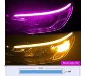 Motorcycle Turn Signal Lamp LED Daytime Running Lights Tail Light DRL Waterproof Decoration Strip Motor Brake Flowing Light