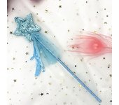 1pc Hot Sale Cute Dreamlike Five Pointed Star Fairy Wand Kids Stick Girl Birthday Gift Party Halloween Princess Cosplay Props