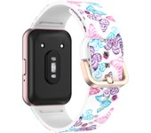 Band for Samsung Galaxy Fit 3 Strap accessories replacement belt wrist Sport Printed Silicone Bracelet Correa Galaxy Fit3 Bands