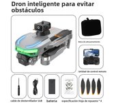 A17 Drone WIFI FPV Brushless Motor Optical flow localization 4K HD Dual Camera 360° Laser Obstacle Avoidance RC Quadcopter Toys