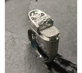 Stylish Men's Lighter-Inspired Ring - Vintage Punk Fashion Accessory, Perfect for Casual Attire & Special Occasions
