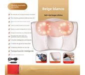 Airbag Traction Neck Massage Pillow Cervical Waist Back Shoulder Shiatsu Kneaded Multifunctional Hot Compress Relaxation Gift