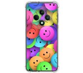 Tumundosmartphone Funda Silicona Antigolpes para Oppo Reno 12F 4G / 12 F 5G diseño Smile Dibujos