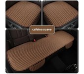 Car Seat Cover Flax Seat Protect Cushion Automobile Backrest Cushion Pad Covers Mat Four Seasons Car Supplies Set