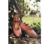 Silbon - Bailarinas rafia rojos